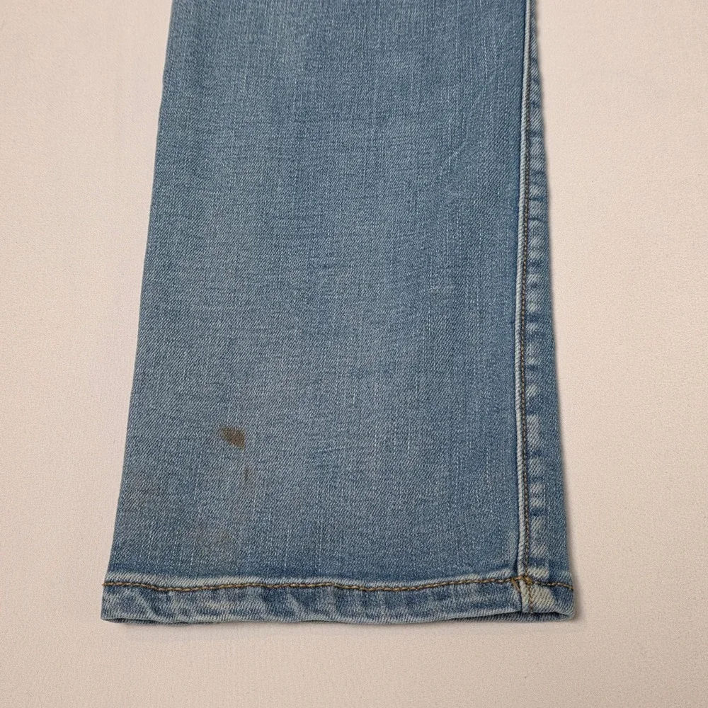 OshKosh B'gosh‎ Jeans Boys Size 14 Blue Straight Leg Distressed Stretch